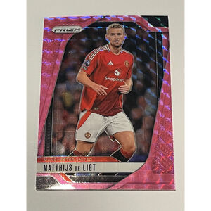 Matthijs De Ligt 2024-25 Panini Prizm Premier League #125 Pink Mosaic
